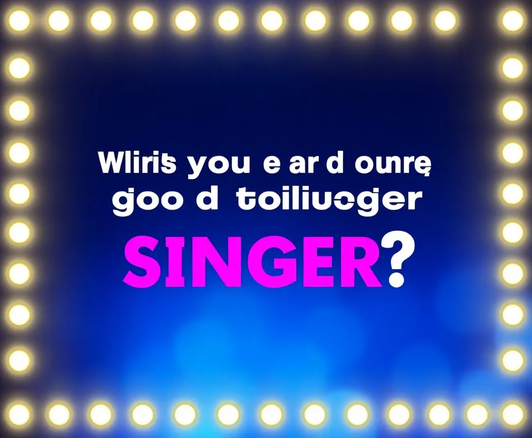 Am I A Good Singer? Quiz