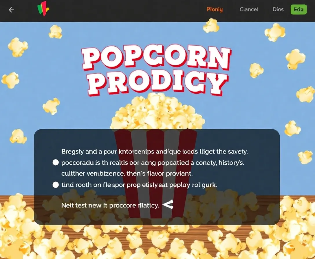 Quiz - How Much Do You Know About Popcorn?