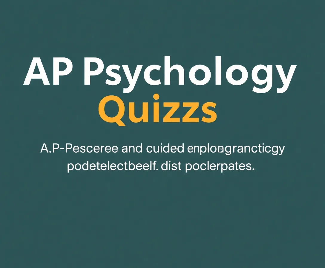 Updated AP Psychology Personality Assessment