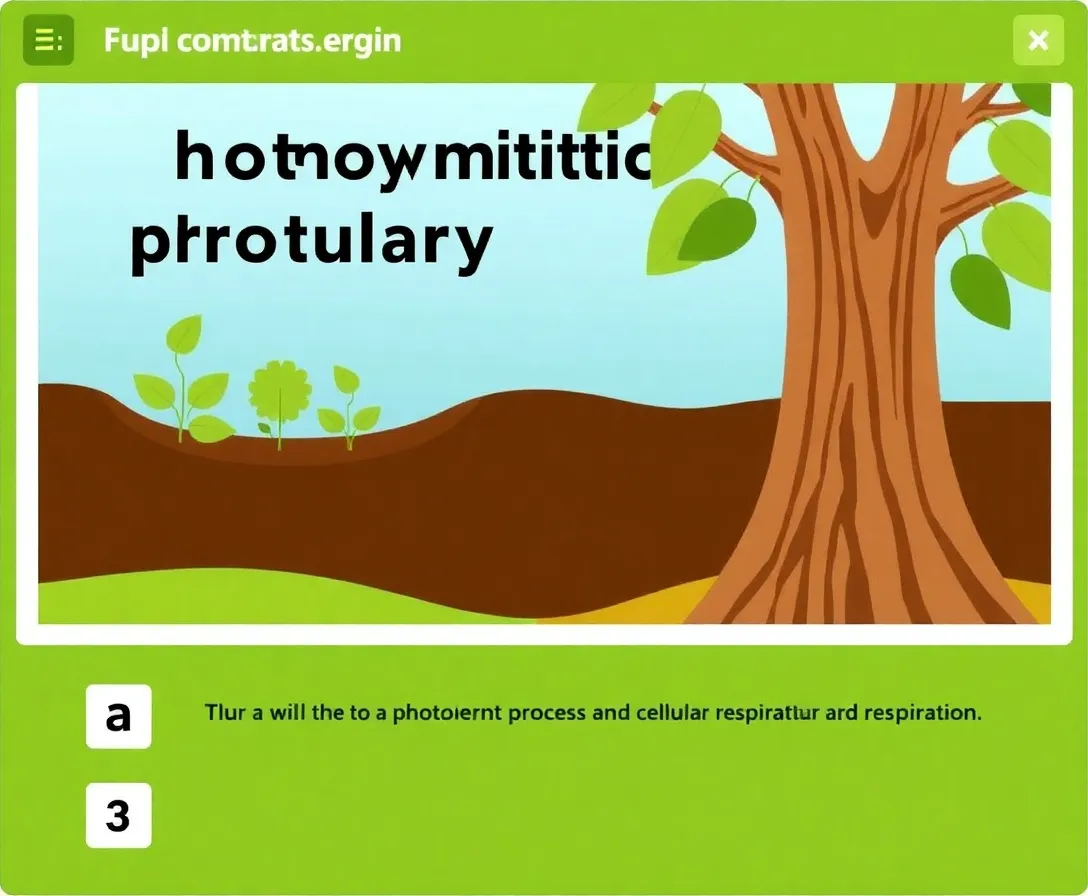 Science Quiz: Photosynthesis And Cellular Respiration!