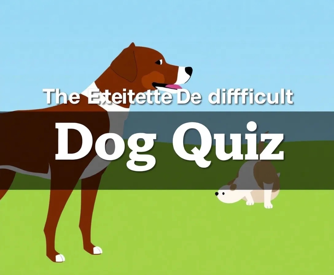 Extremely Difficult Dog Quiz