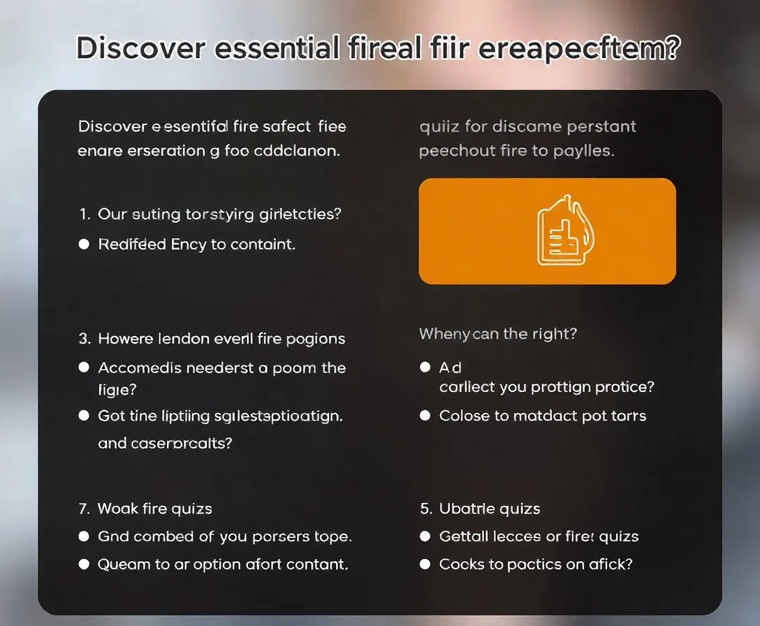 Fire Safety Quizzes, Questions & Answers