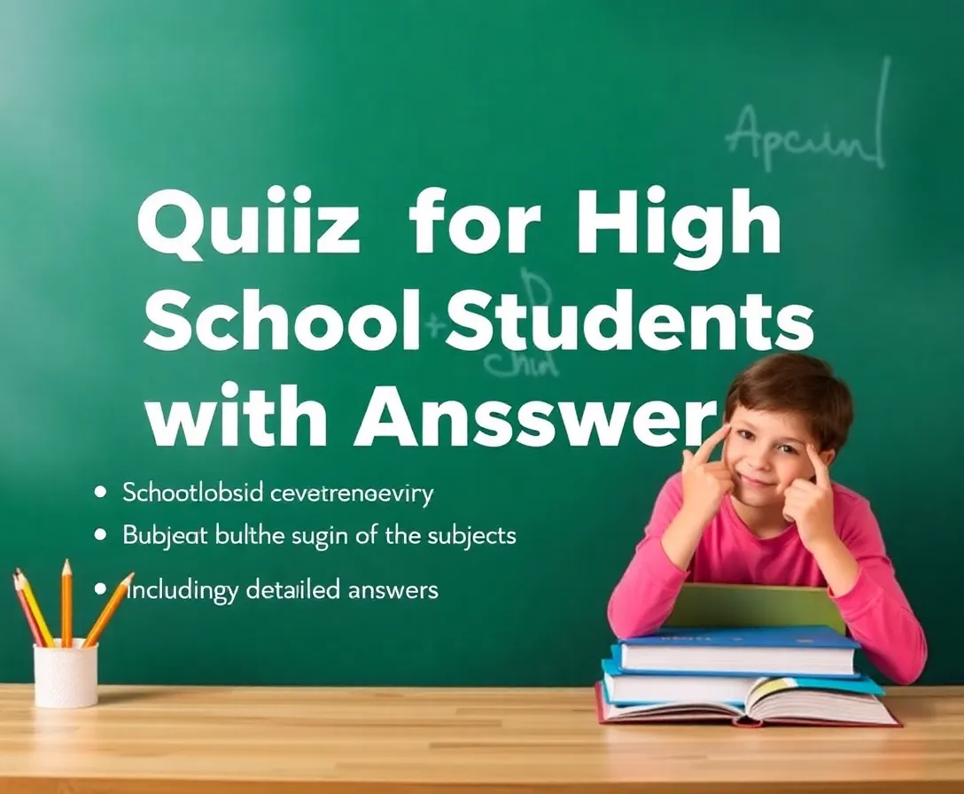 High School Knowledge Quiz