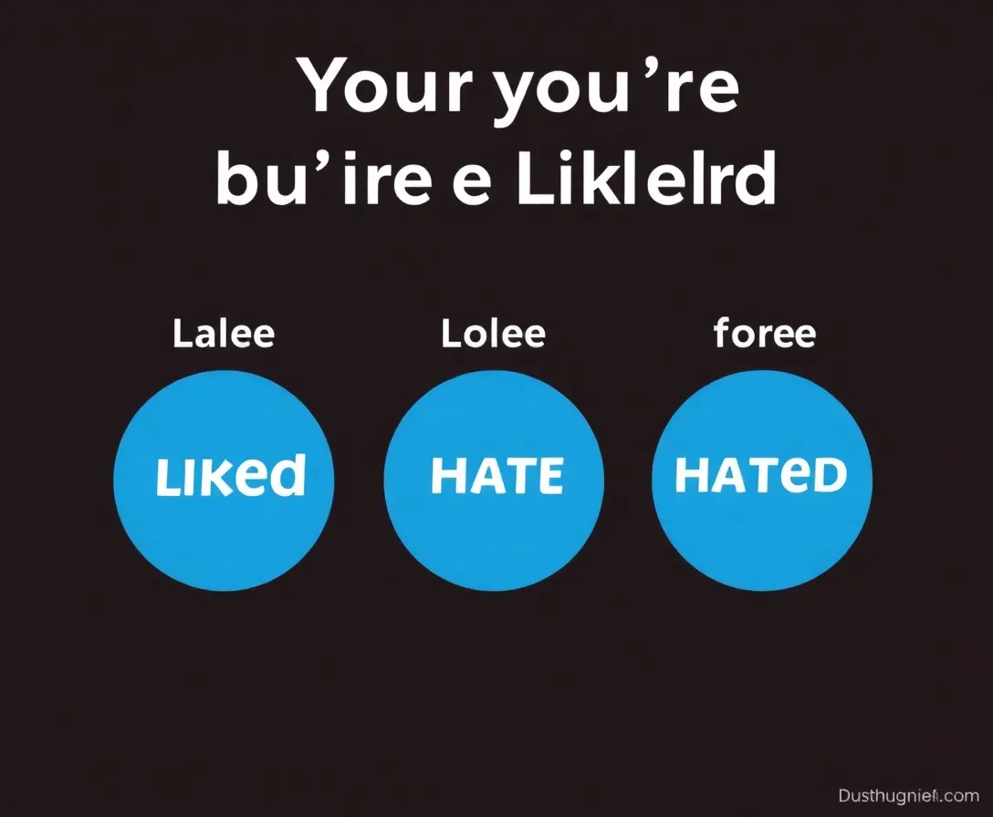 Does He Love, Like, Or Hate Me?