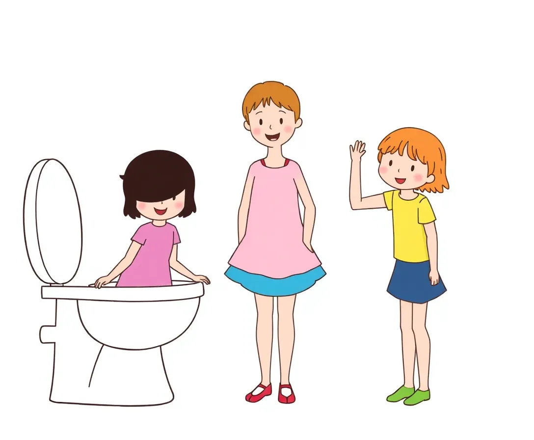 pee and poop scenarios (for girls)