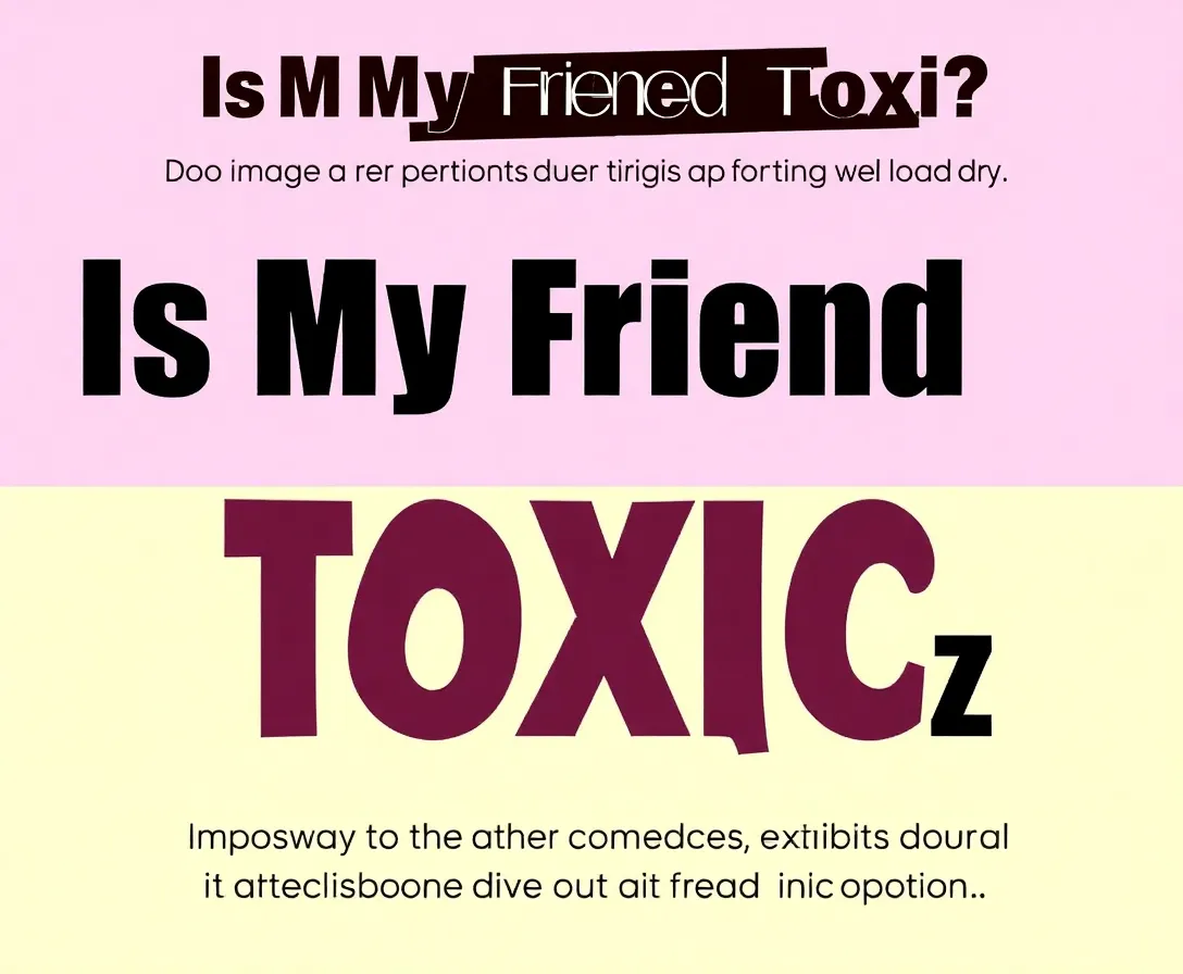 Is My Friend Toxic?