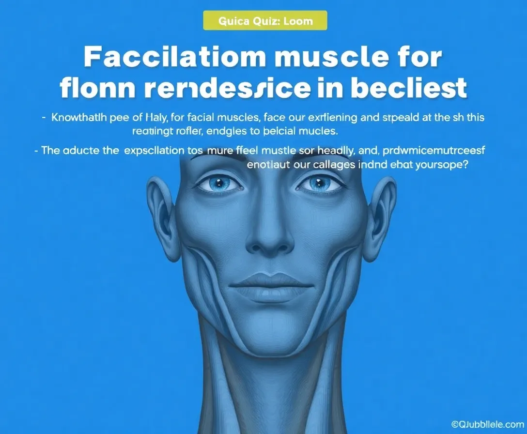 Anatomy Of Facial Muscles Quiz