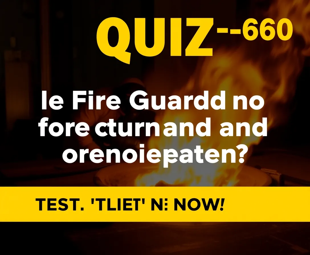 Fire Guard F-60 For Construction & Torch Operations Exam Prep Test