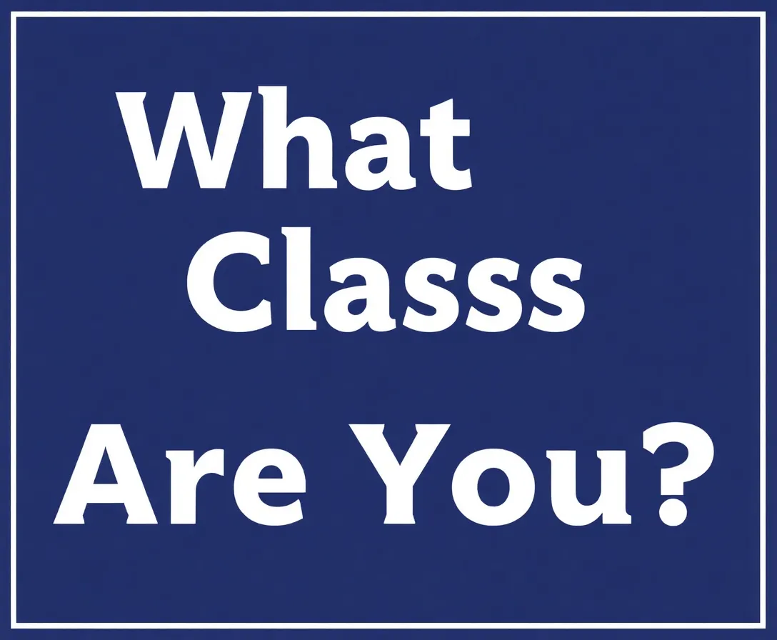 What Rpg Class Are You? Quiz