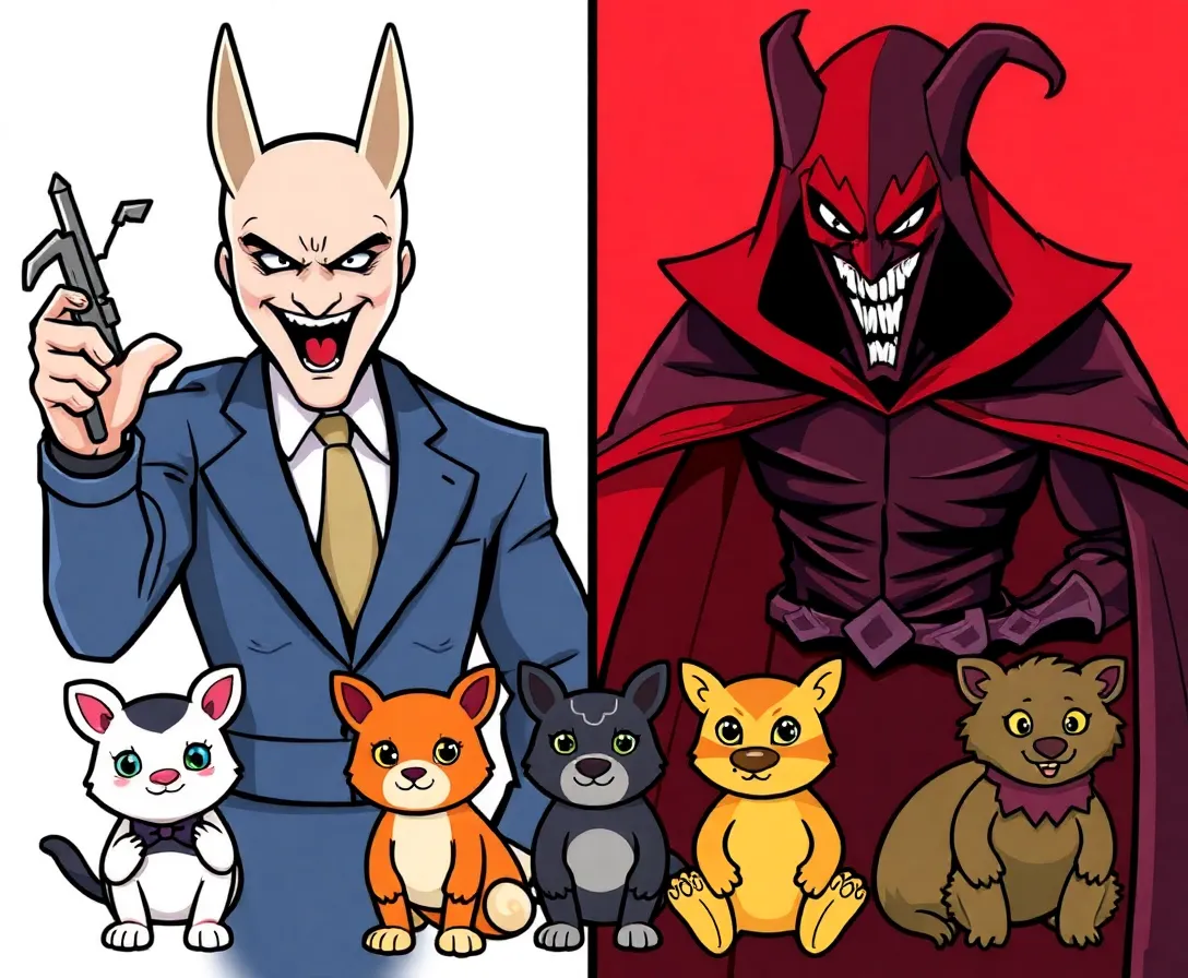 Pick Between These Pop Culture Animal Sidekicks And I'll Reveal Your Inner Villain