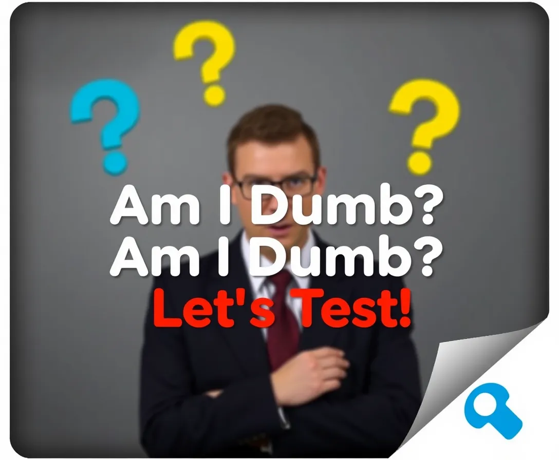 Dumb Test: Am I Dumb? Let's Test!