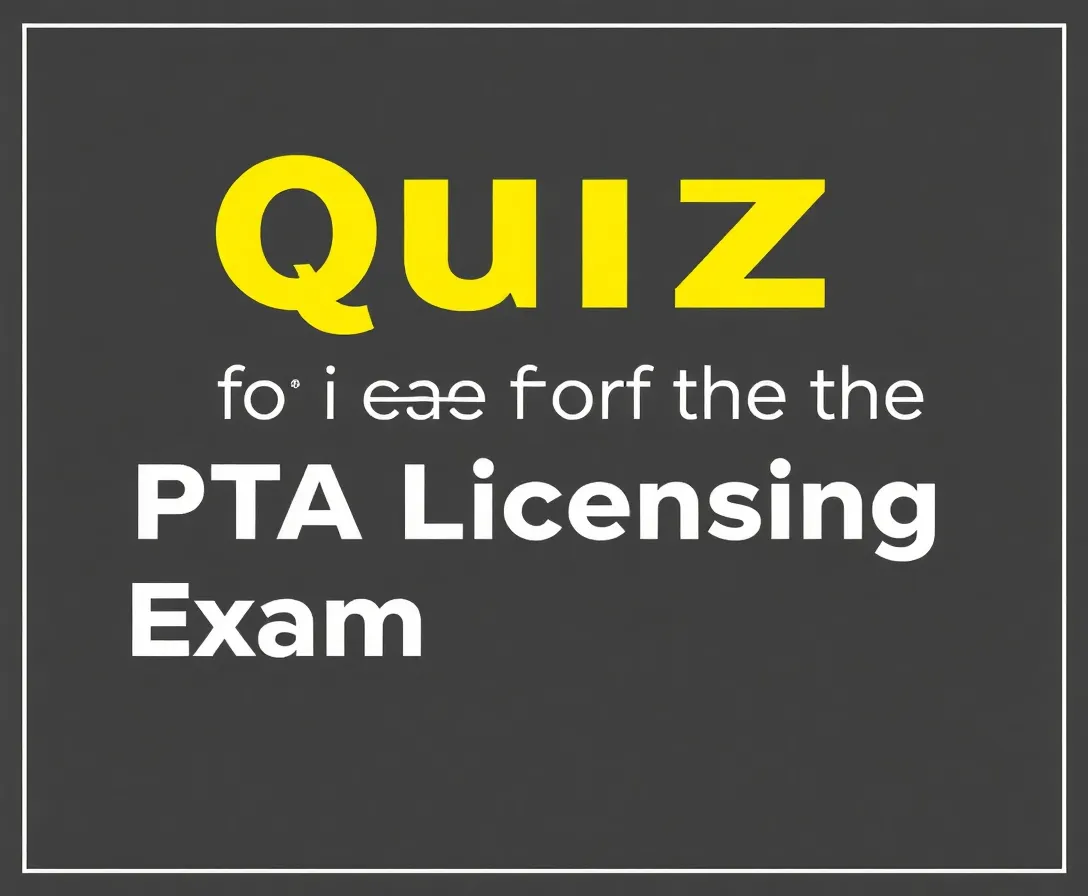 PTA Exam-1 Revised