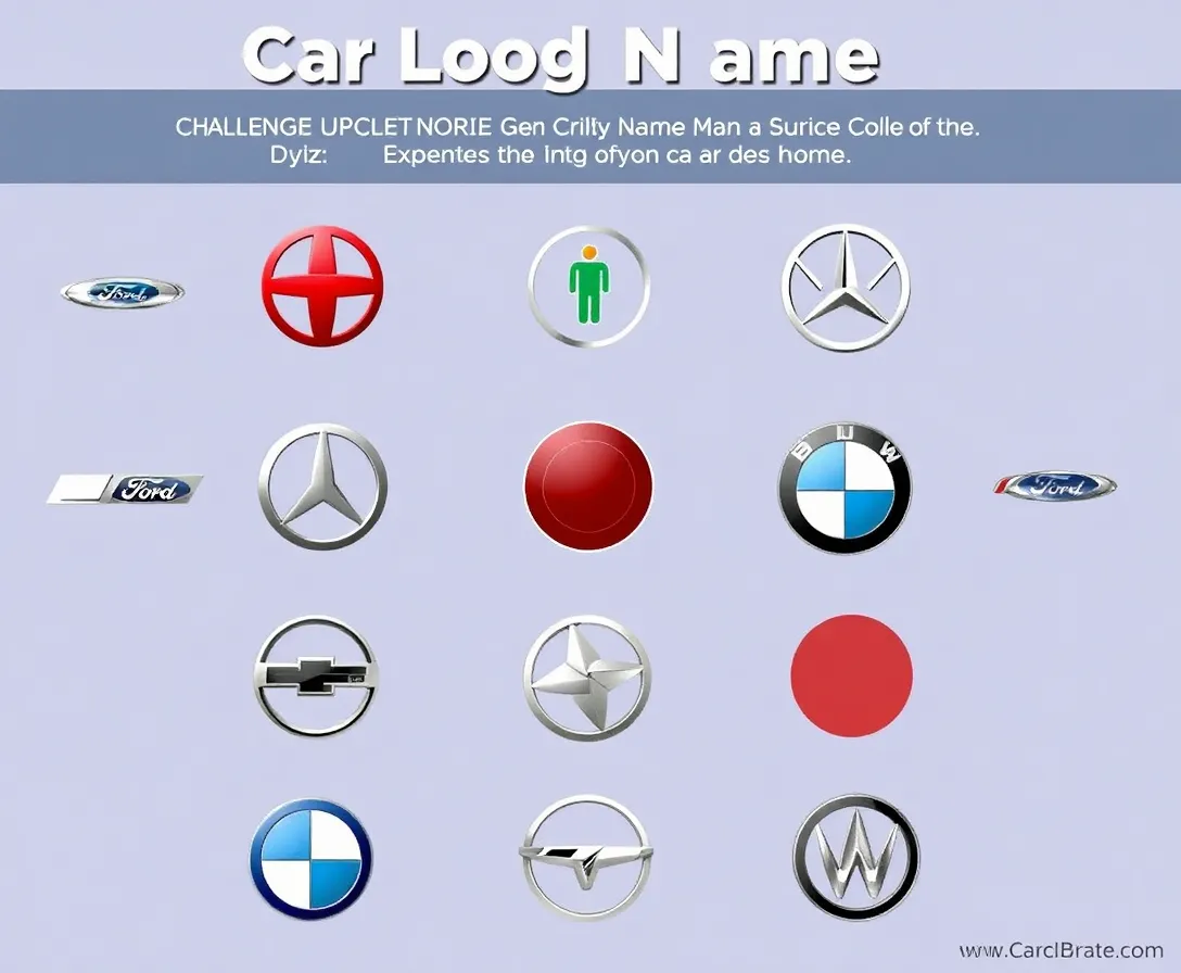 How Many Car Logos Can You Name? Quiz