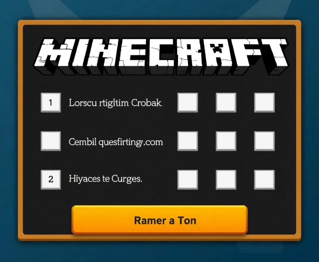 Minecraft Quiz Questions: Trivia!
