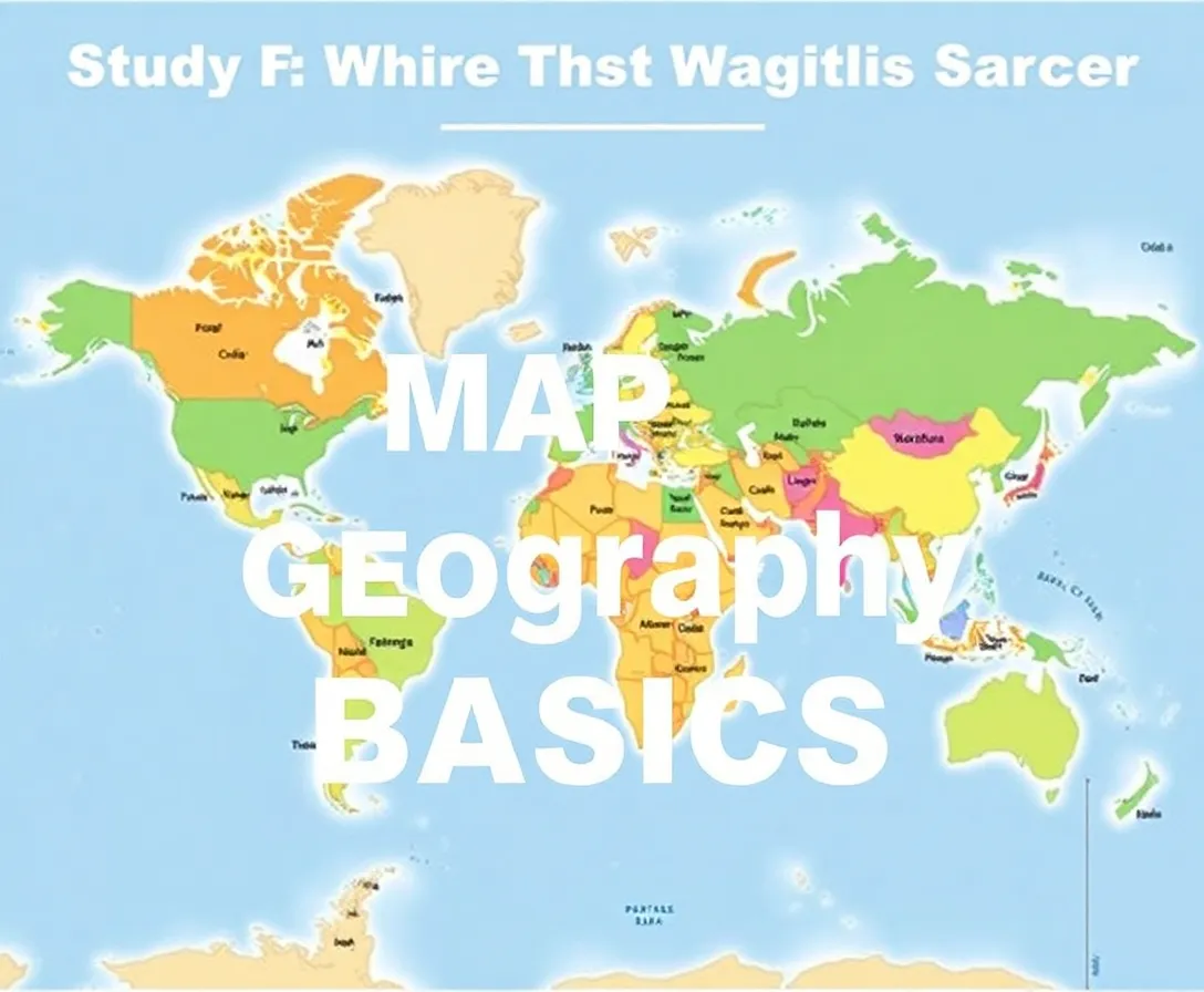 Study For Map And Geography Basics Test
