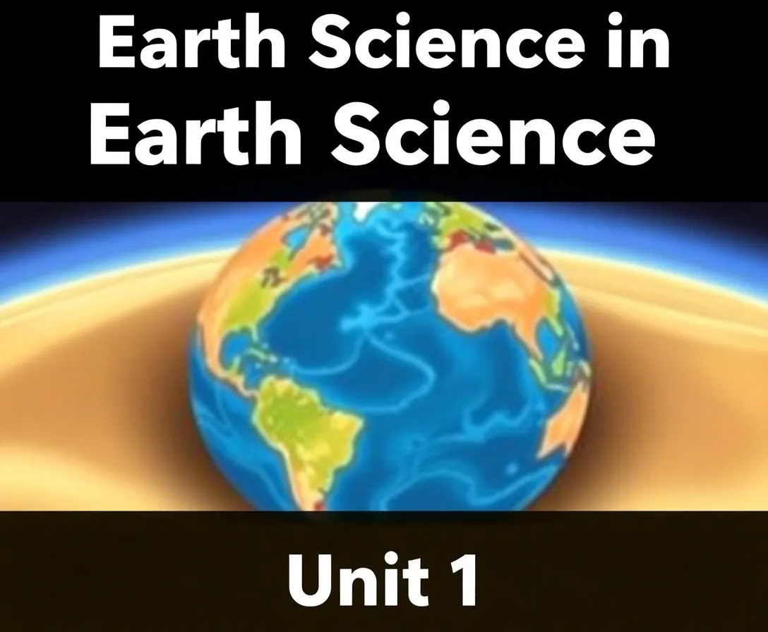 Earth Science Knowledge Assessment