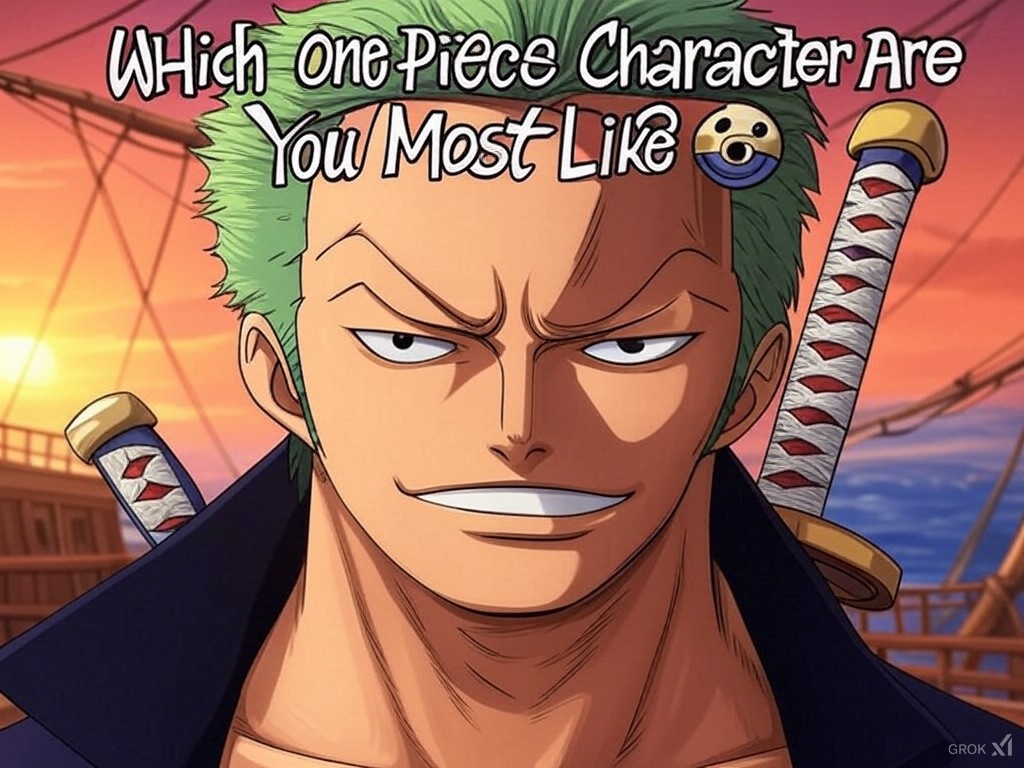 Which One Piece Character Are You Most Like? 🏴‍☠️
