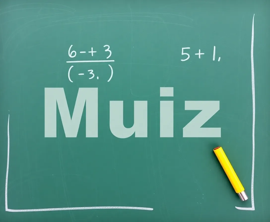 High School Math Quiz