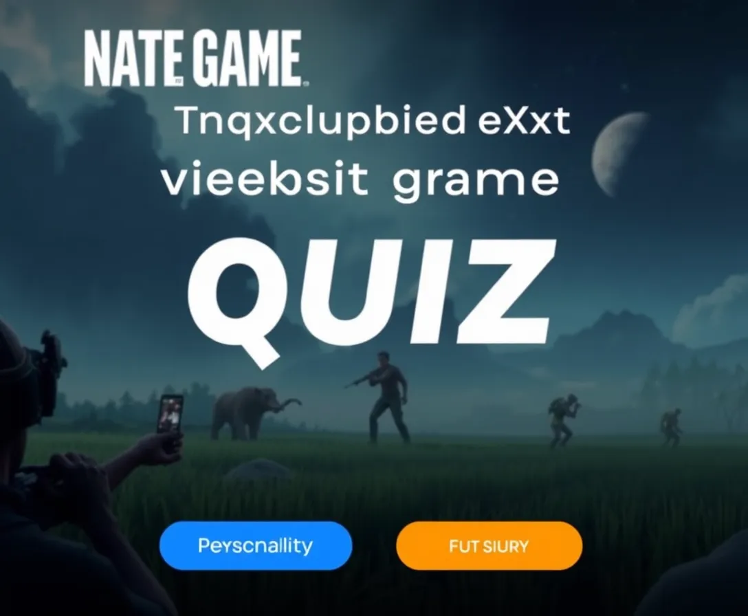 What Video Game Should I Play? Quiz