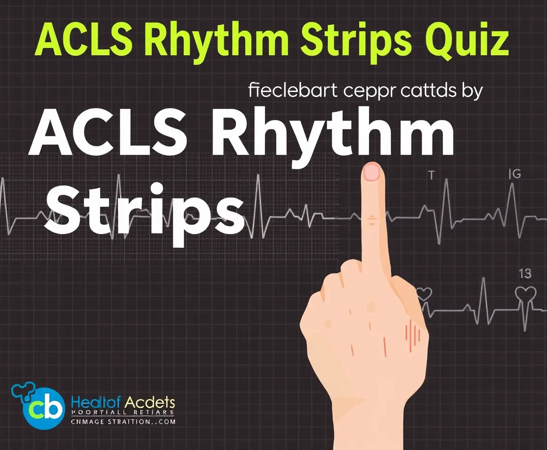 ACLS Rhythm Strips Quiz Test Questions And Answers