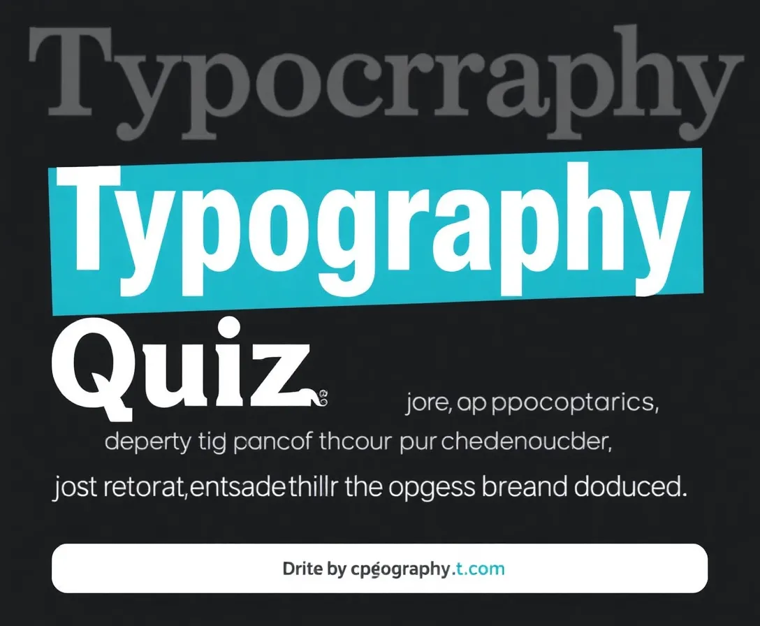 Typography Quizzes, Questions & Answers