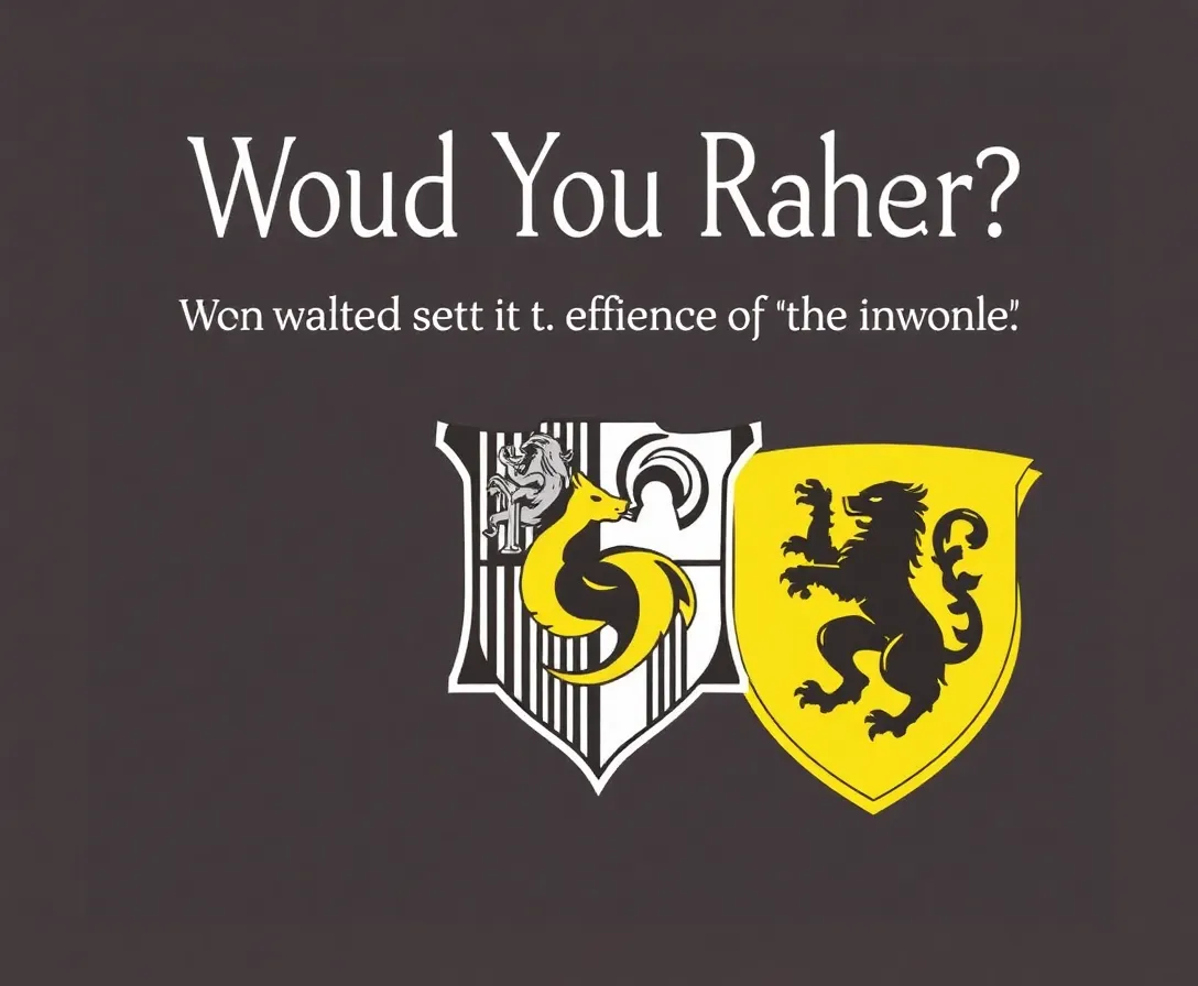 Find Your True Hogwarts House