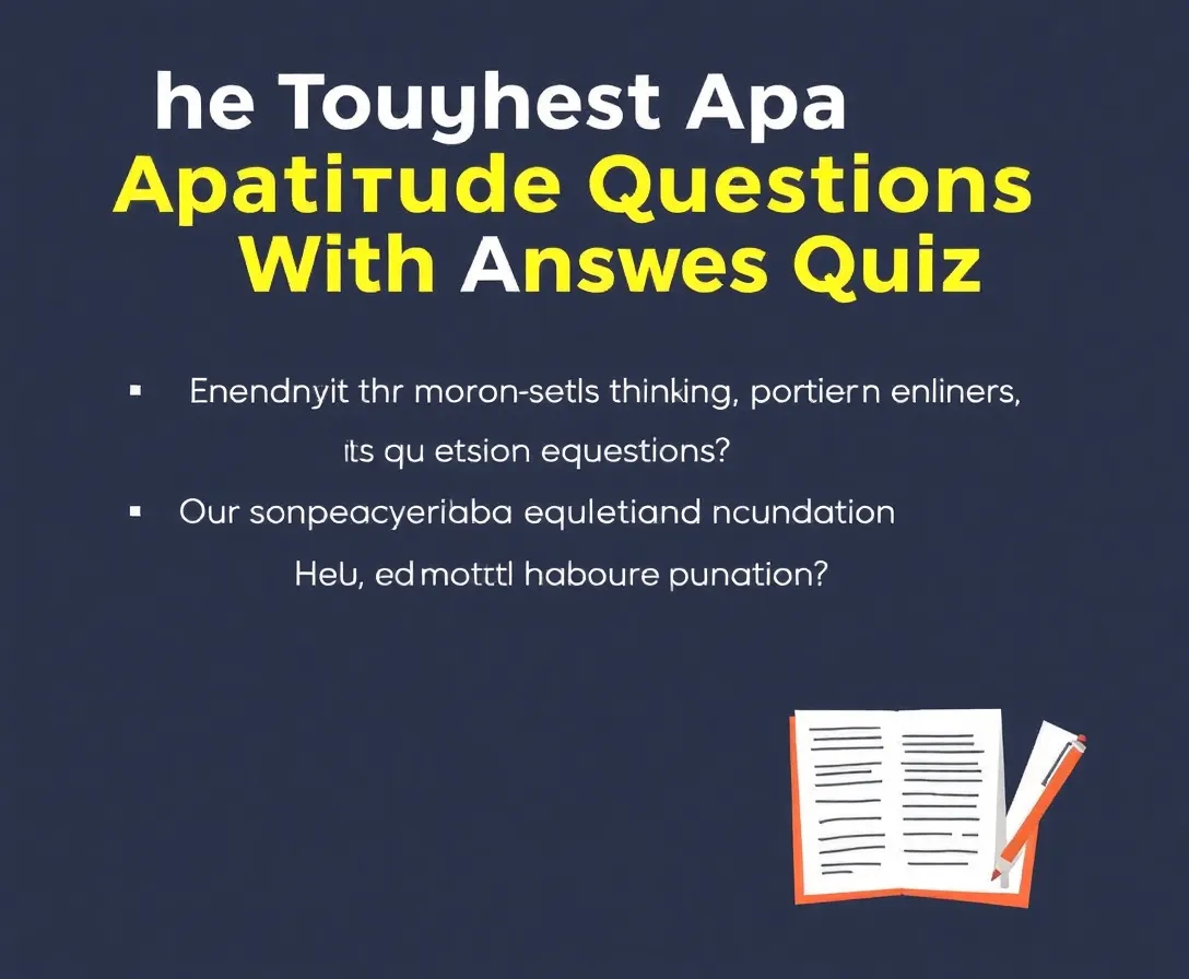 Ultimate Aptitude Challenge