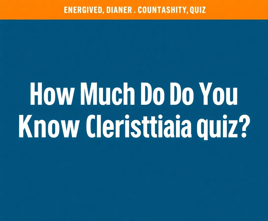 How Much Do You Know Christianity? Quiz