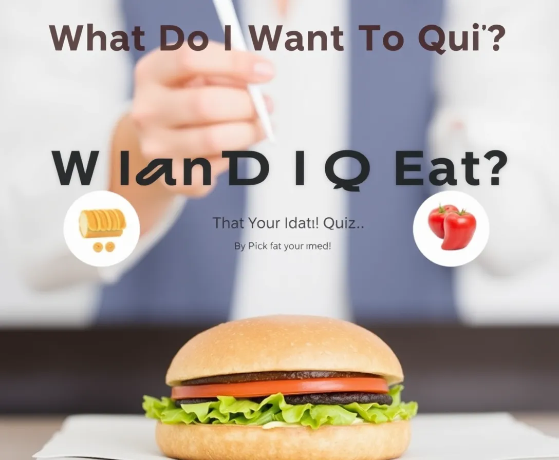 What Do I Want To Eat Quiz