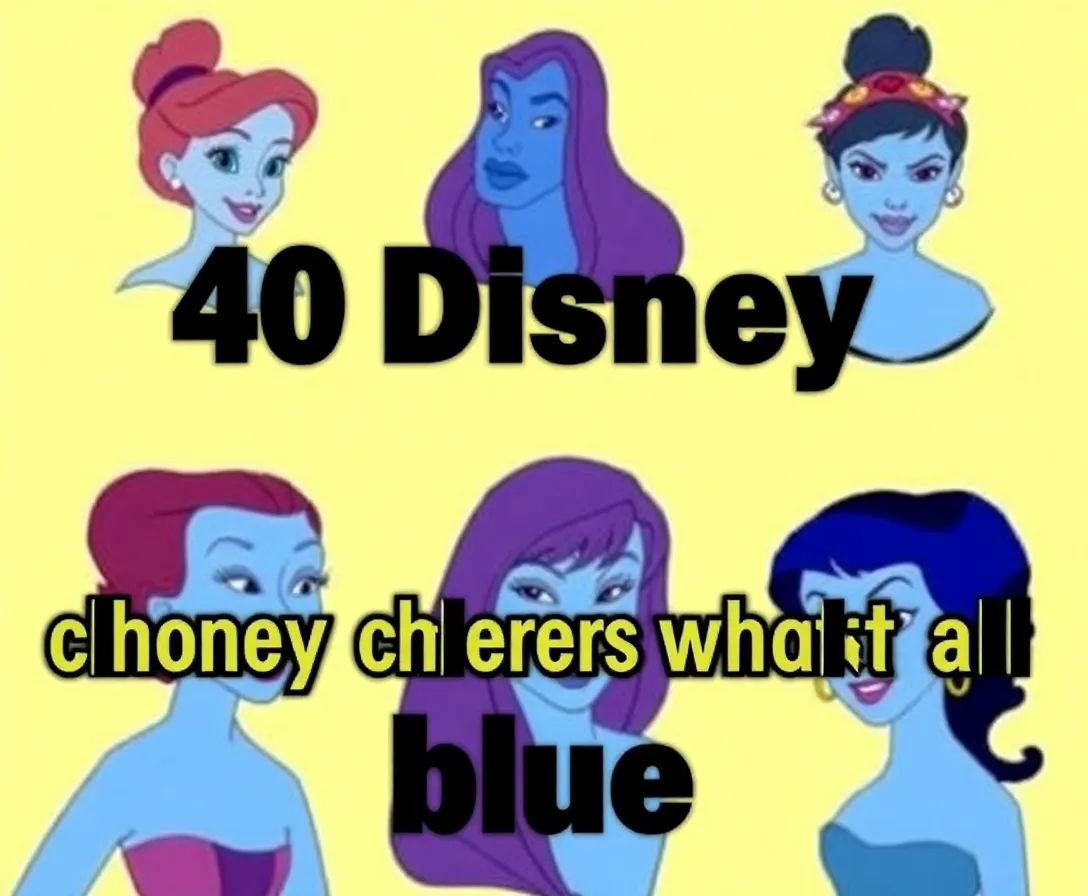 Can You Identify These 40 Blue Disney Characters?