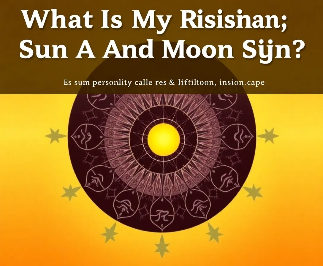 What Is My Rising Sun And Moon Sign Quiz