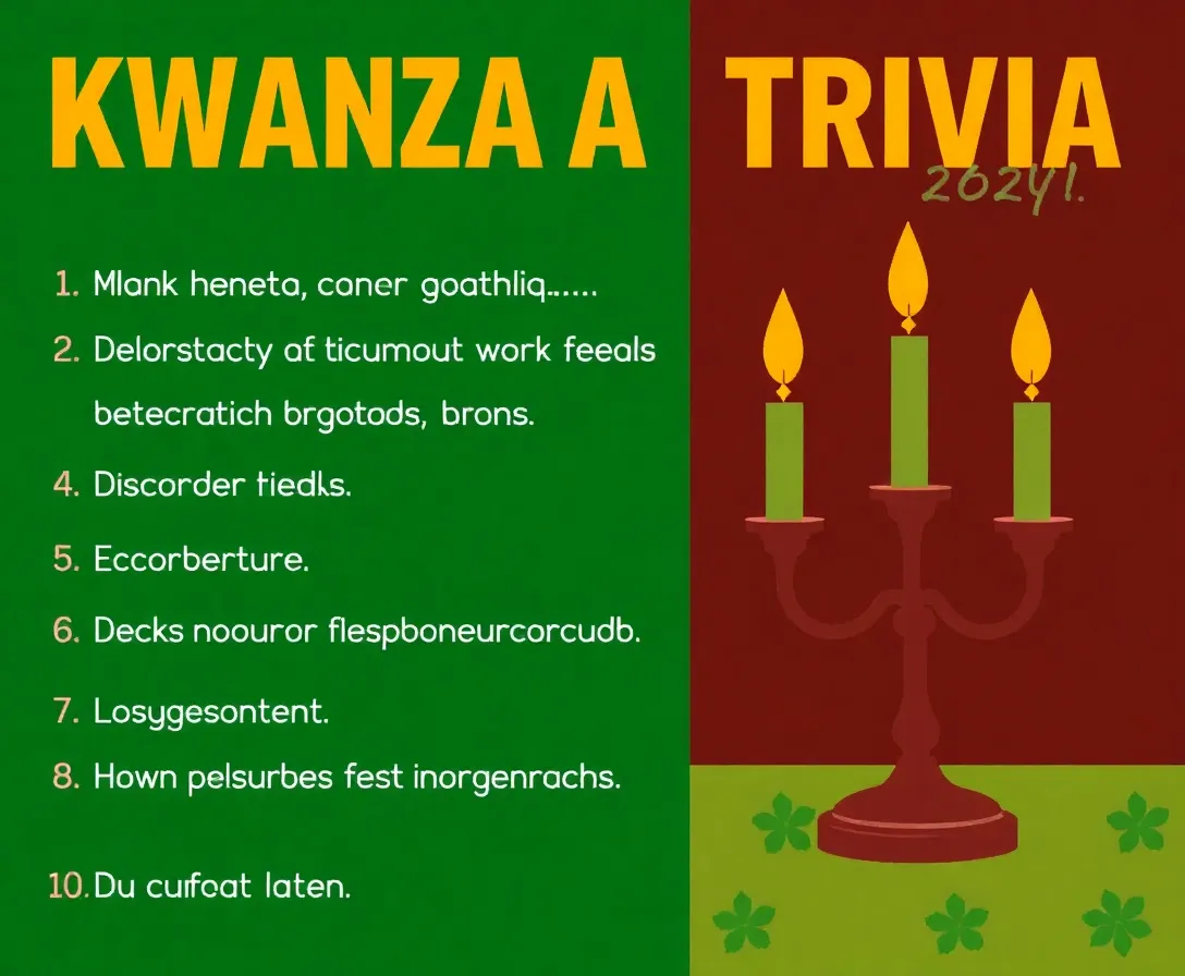 Kwanzaa Trivia Quiz