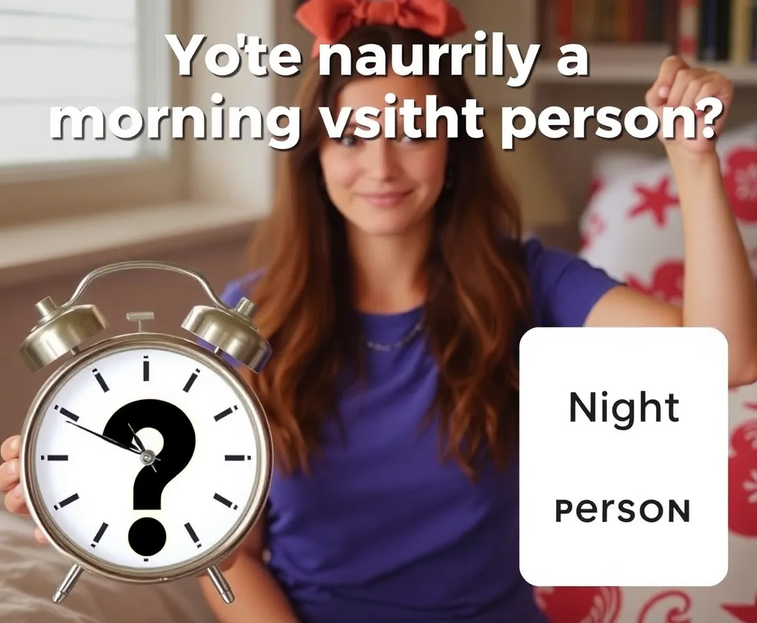 Are You A Morning Person Or A Night Person? Quiz
