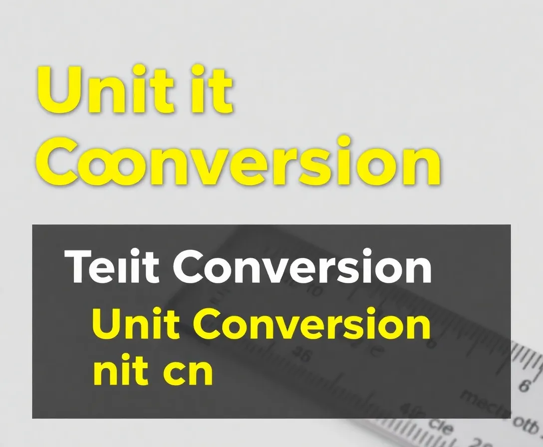 Unit Conversion Quiz Questions And Answers