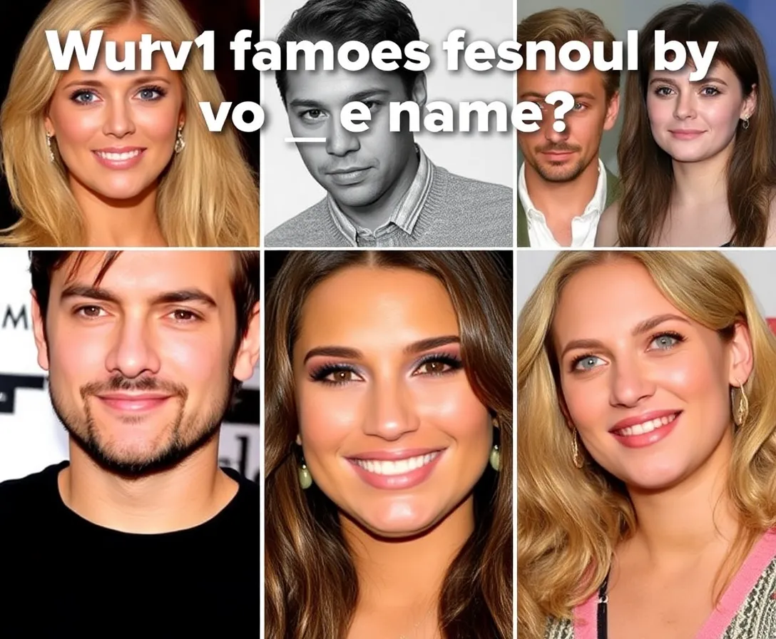 Spot the Icon: Can You Identify These Celebs with Just One Name?