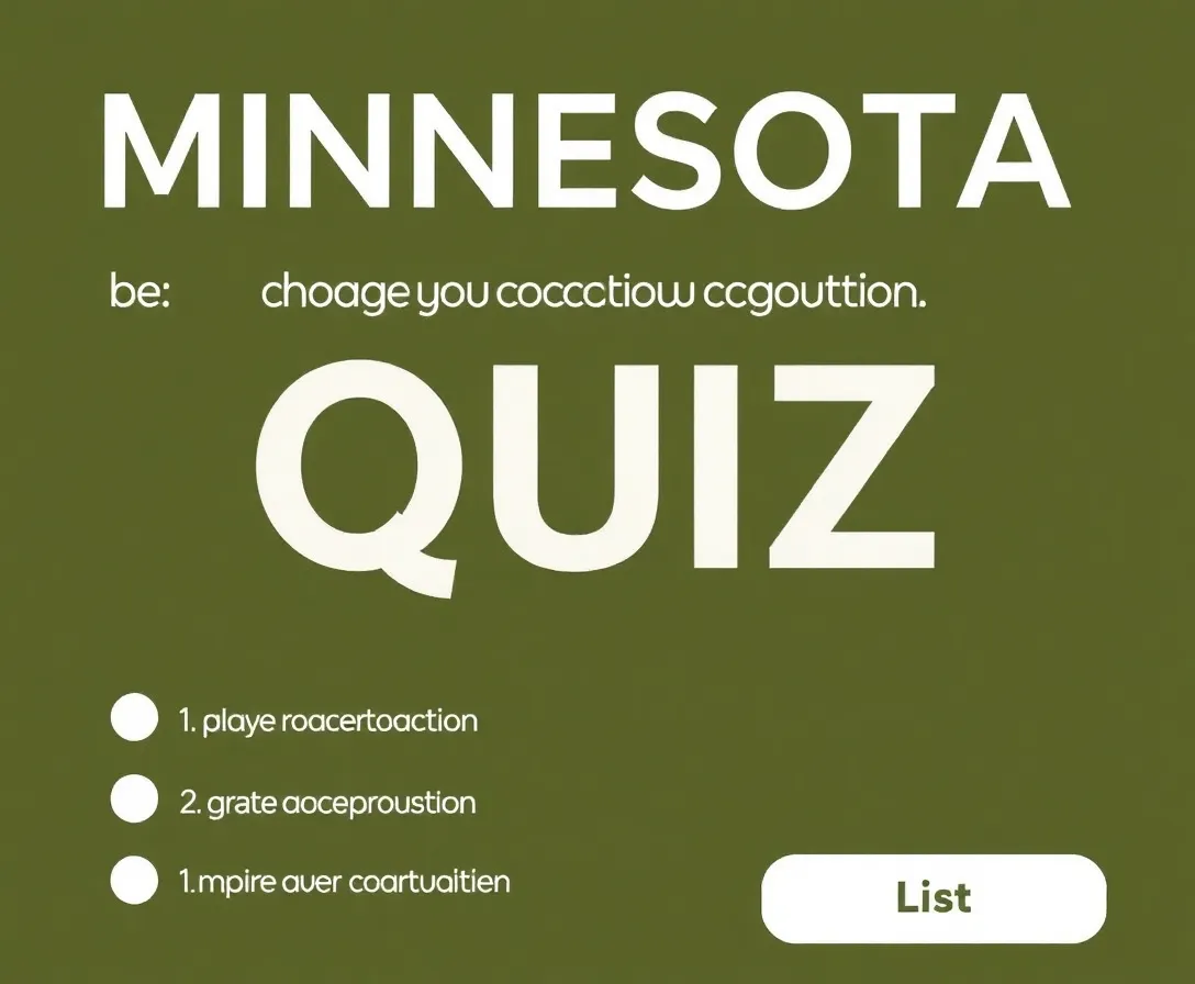 Quiz On Modern Minnesota