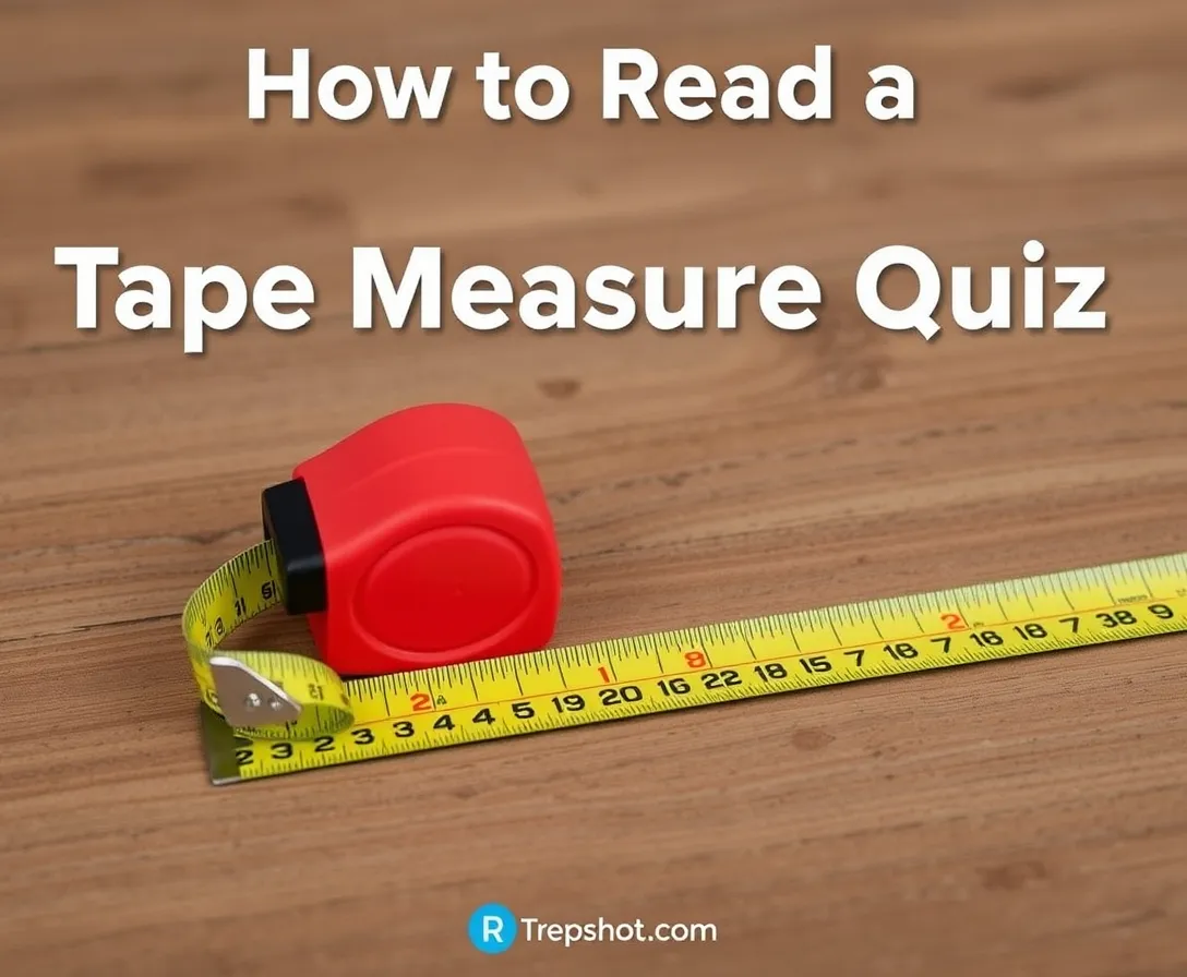 How to Read a Tape Measure Quiz