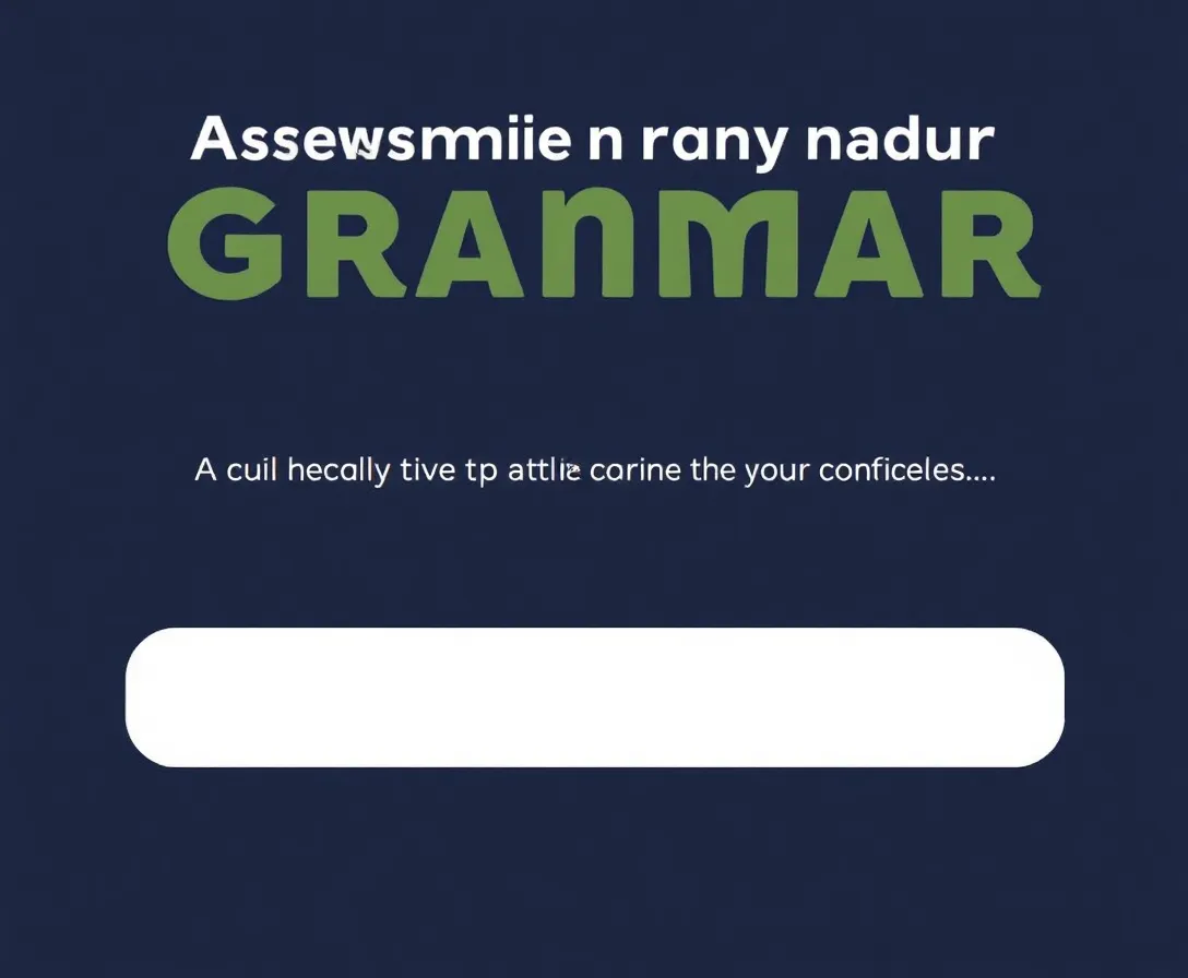 Modern English Grammar Proficiency Test