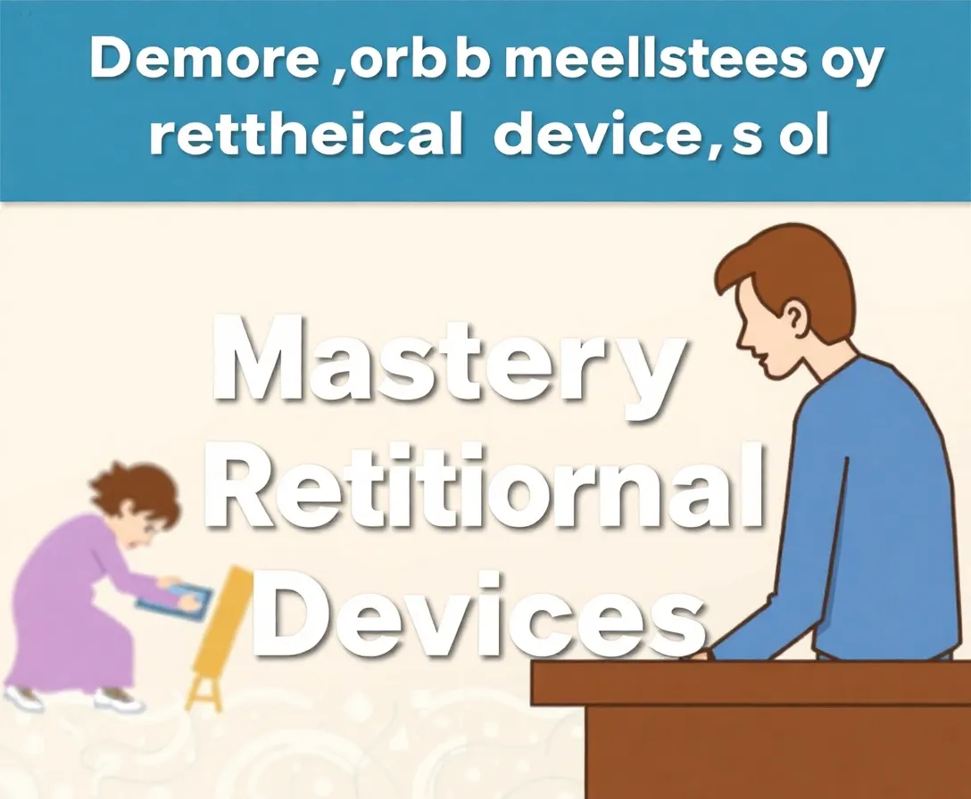 Rhetorical Devices Quiz Questions