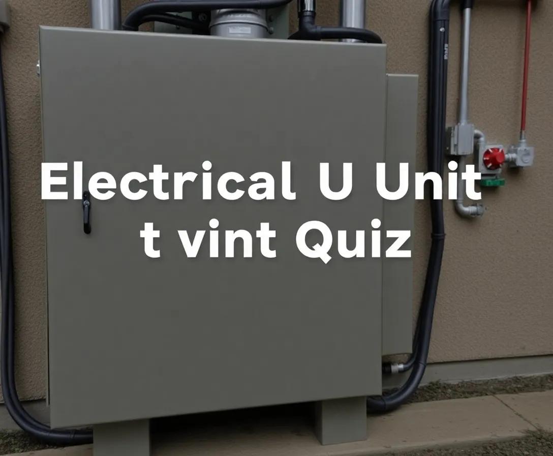 Electrical Unit: Ultimate Practice Exam! Quiz