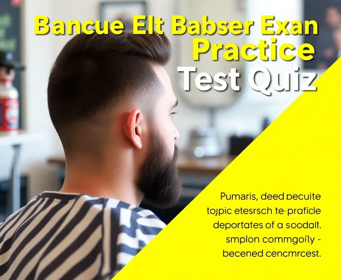 Barber Exam Practice Test Quiz