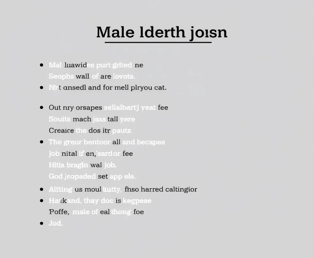 Men Quiz: What Kind Of Male Am I?