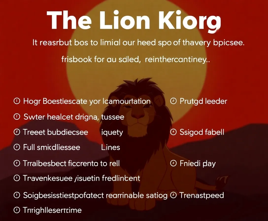 The Lion King Quizzes, Questions & Answers