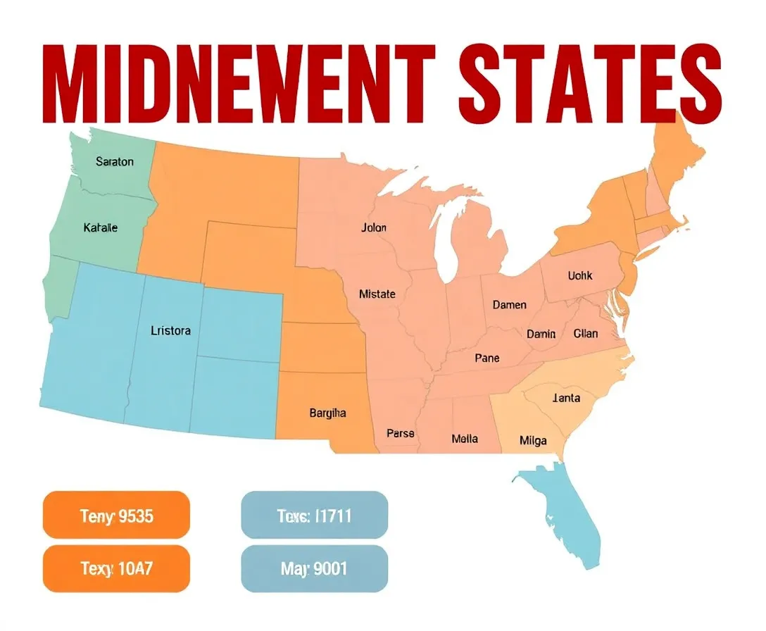 The U.S. Midwest States And Capitals Quiz