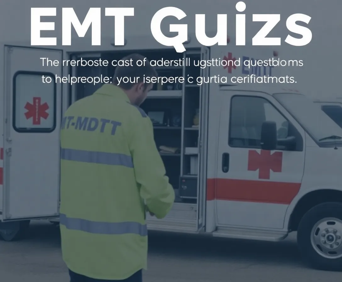 EMT Quizzes, Questions & Answers