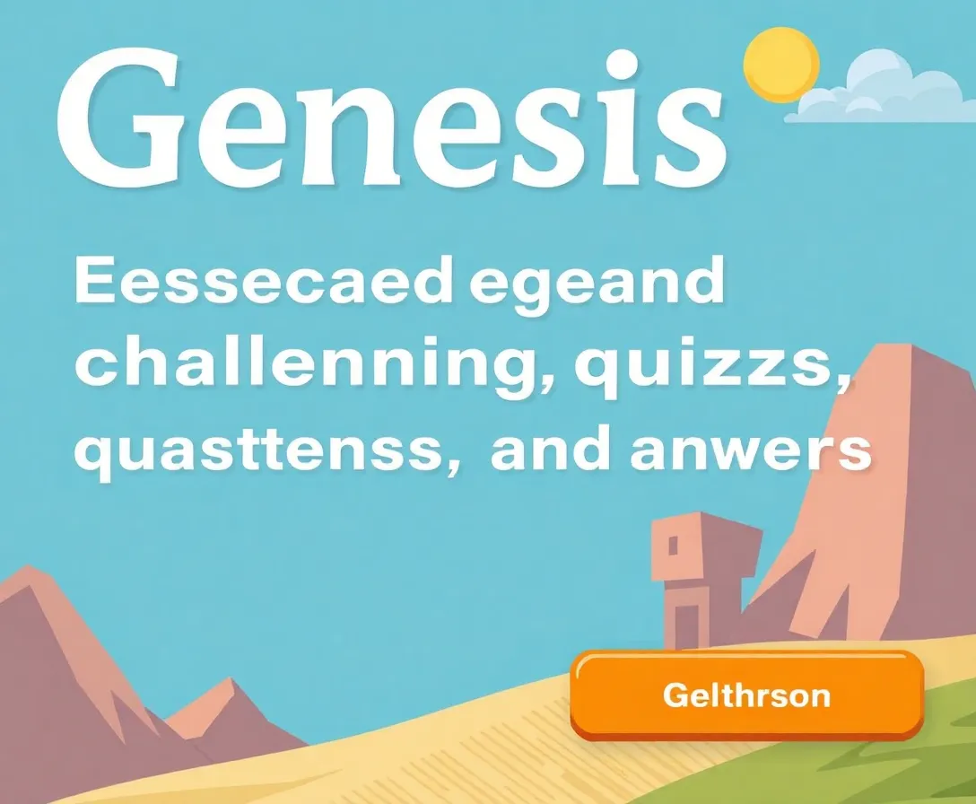 Genesis Quizzes, Questions & Answers