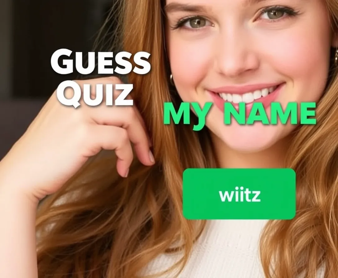 Guess My Name Quiz (Girls)