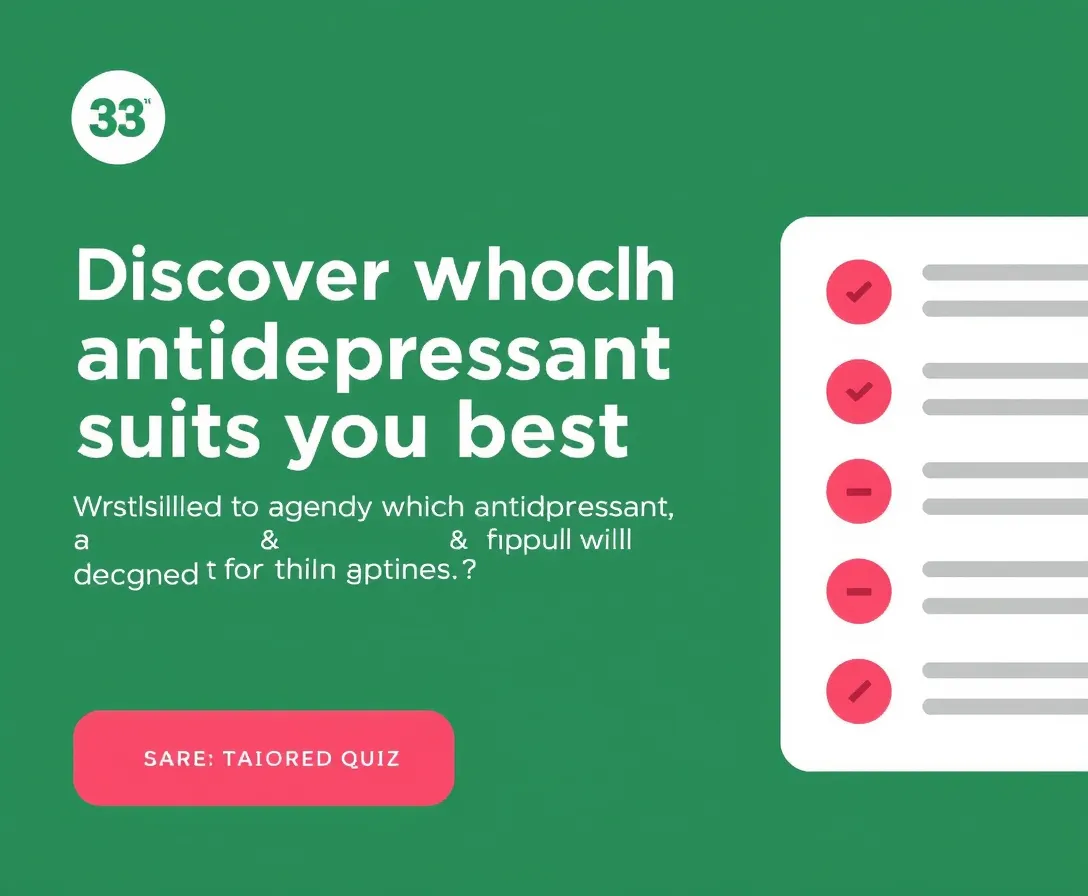 Which Antidepressant Is Right For Me Quiz