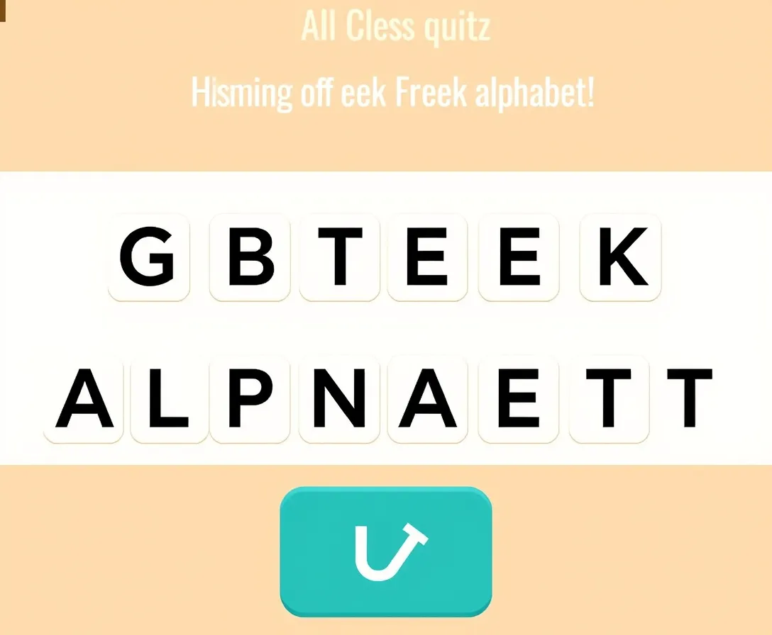 Greek Alphabet Quiz Questions And Answers