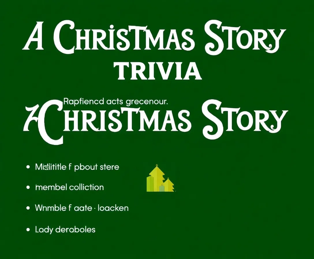 A Christmas Story - Trivia Remix